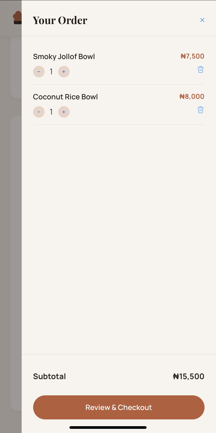 MURI CHOPS screen 5